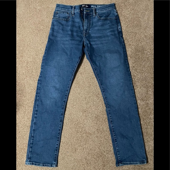 Gap Blue Jeans 32x30 Straight Taper - Picture 2 of 3